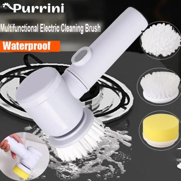 Electric cleaning brush