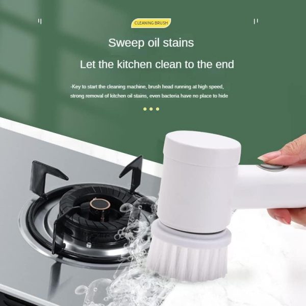 Electric cleaning brush