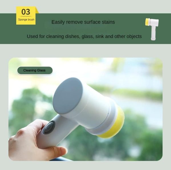 Electric cleaning brush