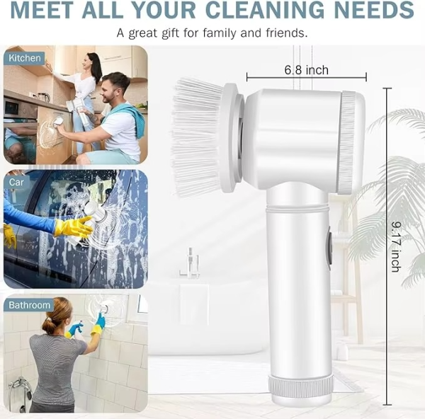 Electric cleaning brush