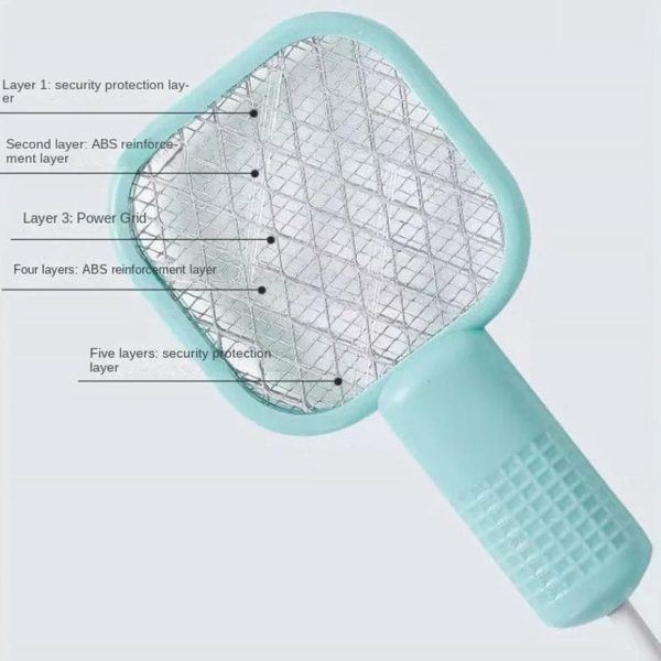 USB Electric Mosquito Racket | Rechargeable Mosquito Swatter